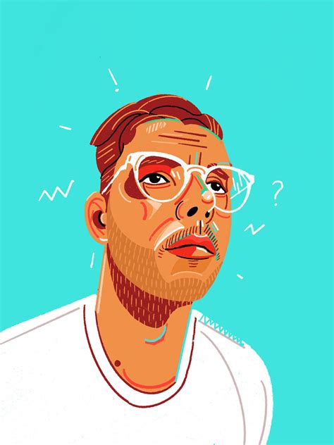 Illustrated Portraits New Style On Behance