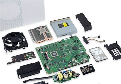 Xbox One S Teardown Reveals Tight Compact System Techspot