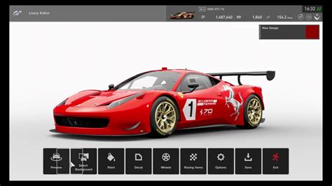The car is slightly lighter and more powerful than the gt2 version… GT Sport livery editor special, My Ferrari 458 Italia GT3 ...