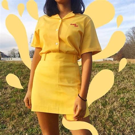 Yellow Aesthetics On Instagram Love This Outfit So Much😍💛🌻 Via