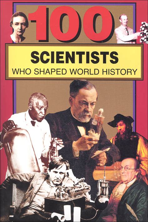 100 Scientists Who Shaped World History Bluewood Books 9780912517391