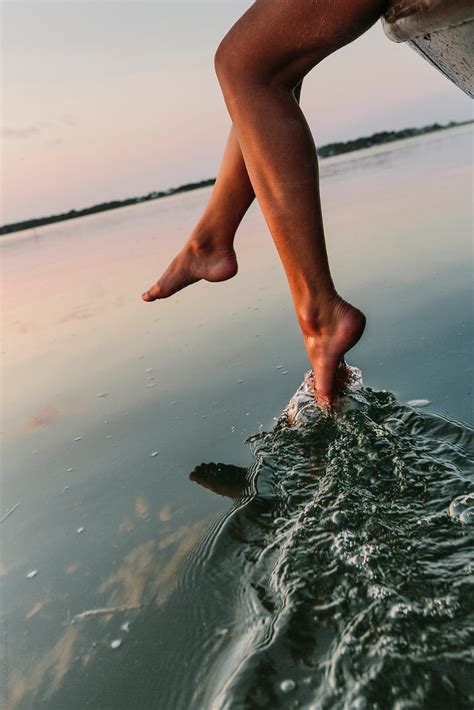Barefoot In Summer And Carefree By Raymond Forbes Photography Water