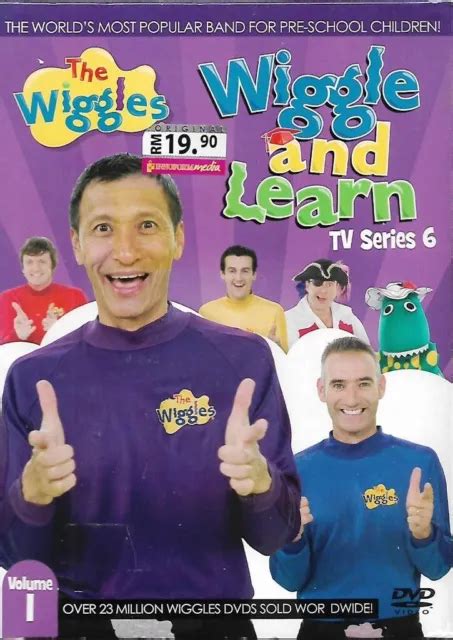 The Wiggles Wiggle And Learn Tv Series 6 Vol1 Dvd Region 0 Pre School