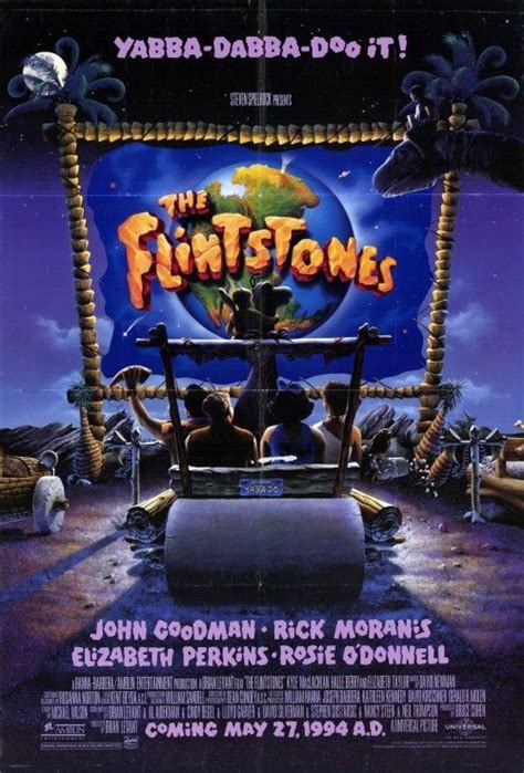 An Advertisement For The Flintstones Movie