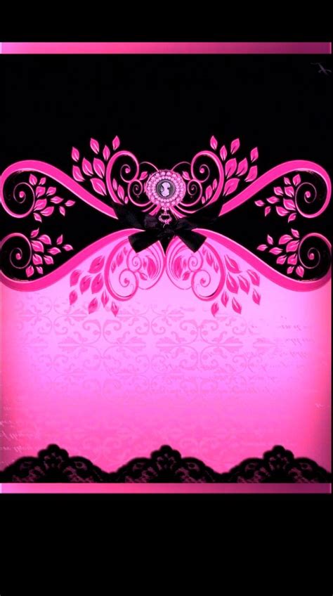 Choose from hundreds of free flower wallpapers. Wallpaper... By Artist Unknown... | Phone wallpaper pink, Bling wallpaper, Pretty wallpapers