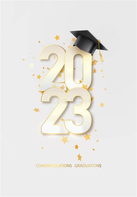 Graduation Congratulation Class 2023 Stock Illustrations 535