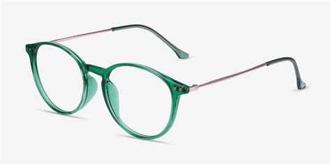 Amity Round Emerald Green Full Rim Eyeglasses Eyebuydirect