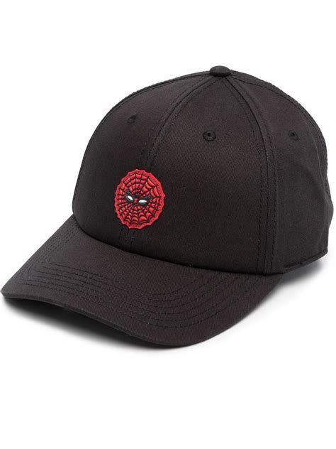 Moncler Spider Man Patch Baseball Cap Farfetch