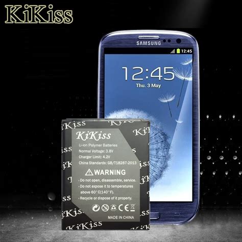 Kikiss 2100mah Lithium Eb L1g6llu Phone Battery For Samsung Galaxy S3