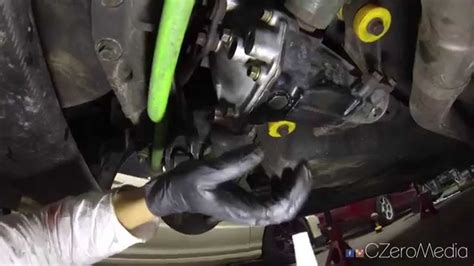 Evo How To Change Rear Differential Fluid Youtube