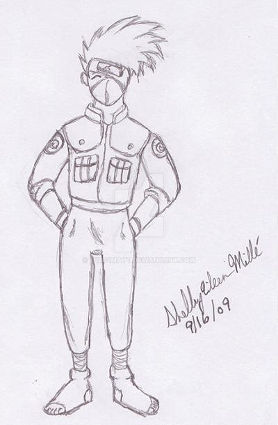 Kakashi Full Body Attempt By Wild4matt On Deviantart