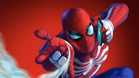 Spiderman On Phone 4k Wallpaperhd Superheroes Wallpapers4k Wallpapers