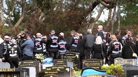 Rebels Bikie Shane Smith Farewelled At Funeral In Adelaide The Advertiser