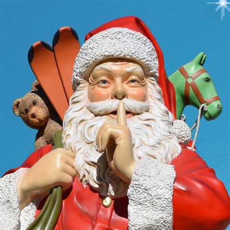 6 Ft Outdoor Santa With Toys Christmas Night Inc