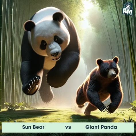 Sun Bear Vs Giant Panda See Who Wins Animal Matchup