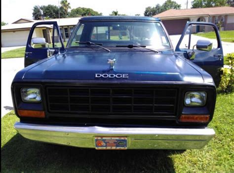 1981 Dodge D150 12 Ton Pickup Classic Cars For Sale