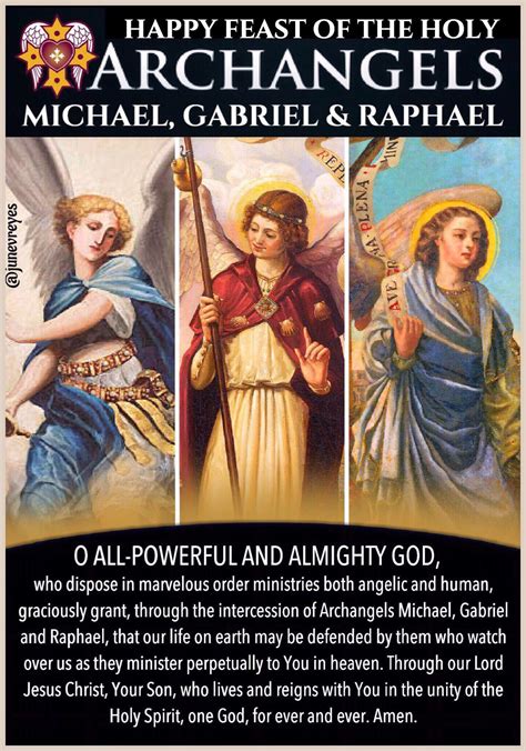 Feast Of The Archangels Pray The Holy Rosary Daily