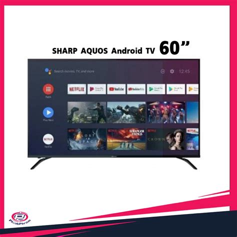 Led Smart Tv 4k Sharp Aquos Andirod Tv รุ่น 4t C60ck1x ขนาด 60 Shopee Thailand
