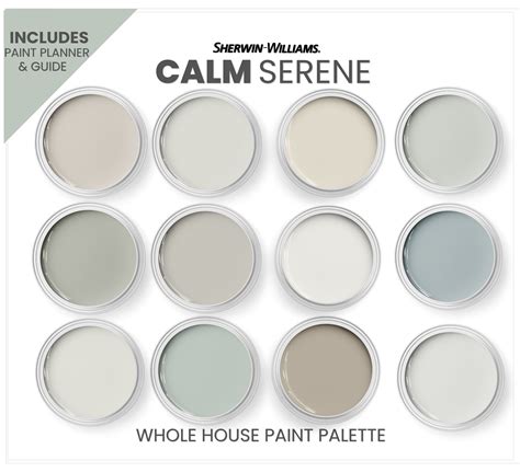Calm Paint Colors Serene Calming Colors for Bathroom, Bedroom and