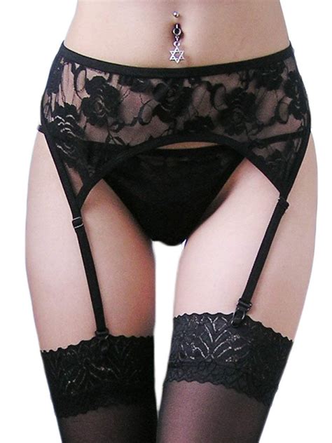 Women Ladies Lace Sexy Lingerie Nightwear Underwear G String Thigh