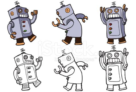 Dancing Robots Stock Photo Royalty Free Freeimages