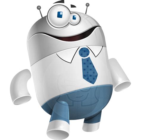 Business Robot Cartoon Character 112 Stock Vector Images