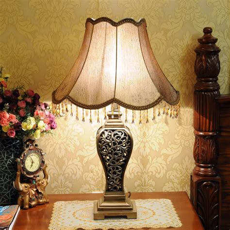 Fashion Table Lamp Ofhead Led Table Lamp Bedroom Lamp Luxury American