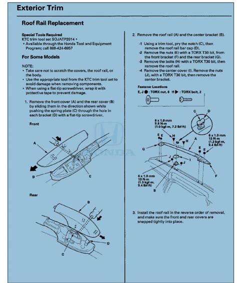 Location Of Sunroof Drain Tubes