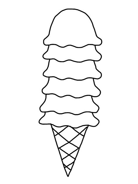 Hudyarchuleta: Ice Cream Cone Coloring Pages