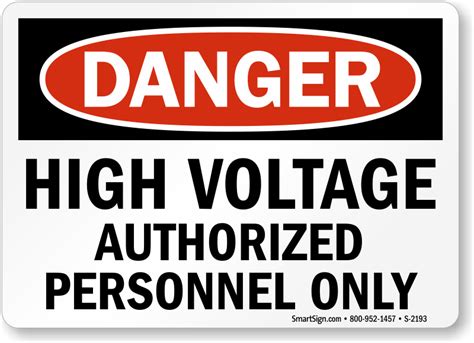 Electrical Safety Signs Electrical Warning Signs
