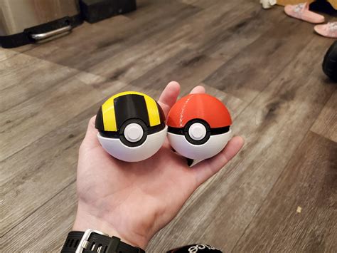 Update Also Printed A Regular Pokeball I Also Printed Some Display Stands For Them R Pokemon