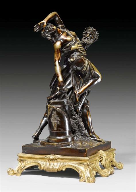 Bernini was only 23 years old at its completion. BRONZEGRUPPE "L'ENLEVEMENT DE PROSERPINE", Louis XV-Stil, wo