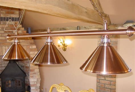 Find pool table light ads in our miscellaneous goods category. Brushed Copper Pool Table Light Bar | Liberty Games