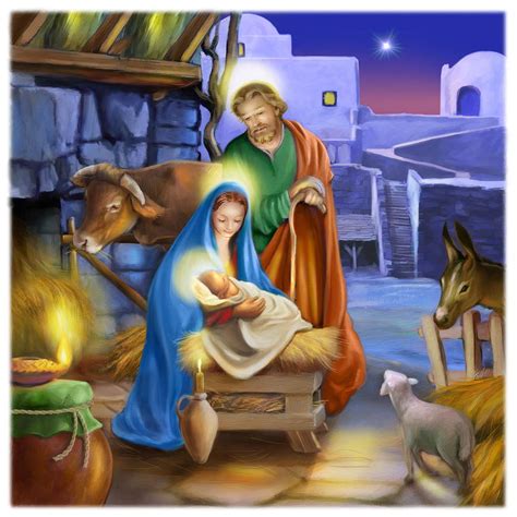 Nativity Christmas Drawing By Patrick Hoenderkamp Fine Art America