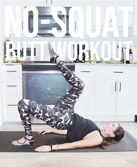 No Squat Butt Workout 20 Minutes Pumps And Iron