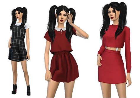 Pack Roupas The Sims 4 Cc Links The Sims 4 Roupas Sims 4 Mods Sims 4