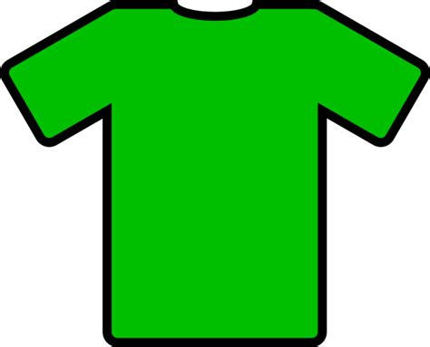 Green Tshirt Clip Art At Vector Clip Art Online Royalty