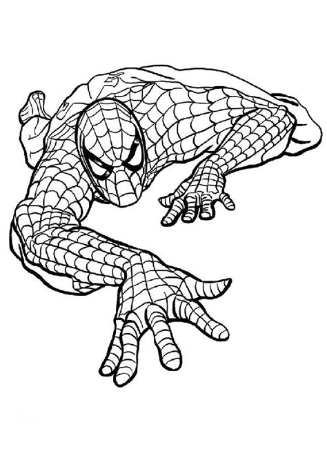Coloriage De Spider Man