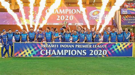 Delhi Capitals Five Time Champions Mumbai Indians Lift The Ipl 2020