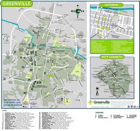 Road Map Of Greenville Sc
