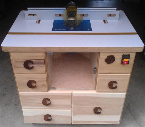 Router Table Built By Coogans Workshop Using The Kreg Jig K4 Master