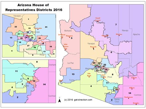Az House District Map