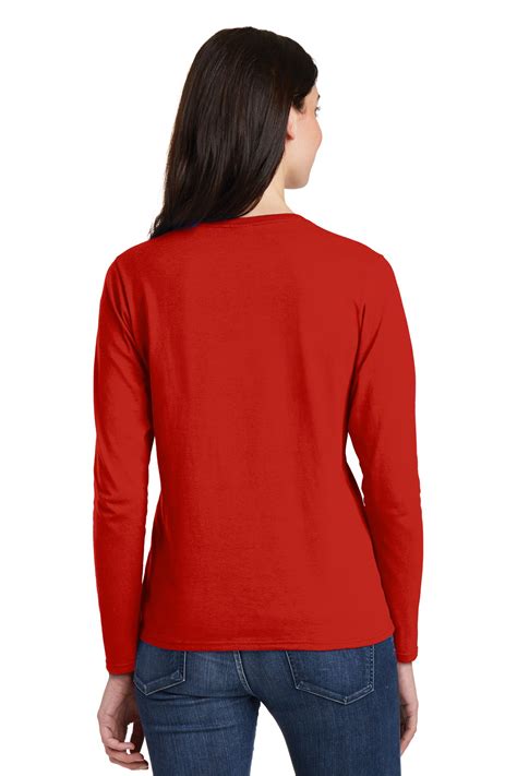 Low prices and great value. Gildan® Ladies Heavy Cotton™ 100% Cotton Long Sleeve T ...