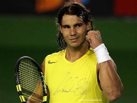 A Racket Hits Rafa Nadal Julys Observer