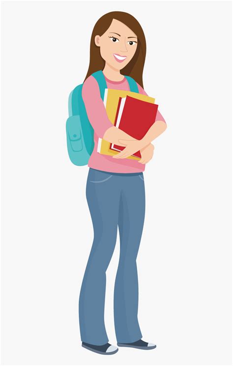 Student University College Education Clip Art College Student Cartoon