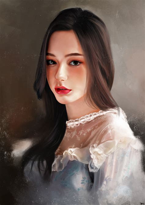 Realistic Digital Painting Portrait Artistsandclients