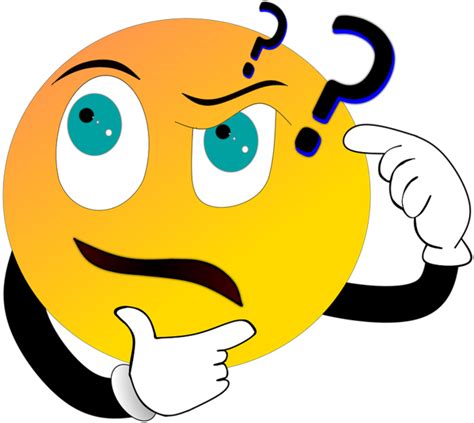 Question Emoji Emoji Question Clipart Large Size Png Image Pikpng