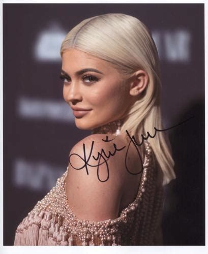Autographed Music Photos Kylie Jenner Limited Edition Print 2