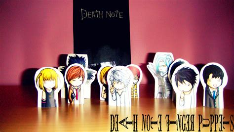 Death Note Finger Puppets By Alltimelovex0x On Deviantart