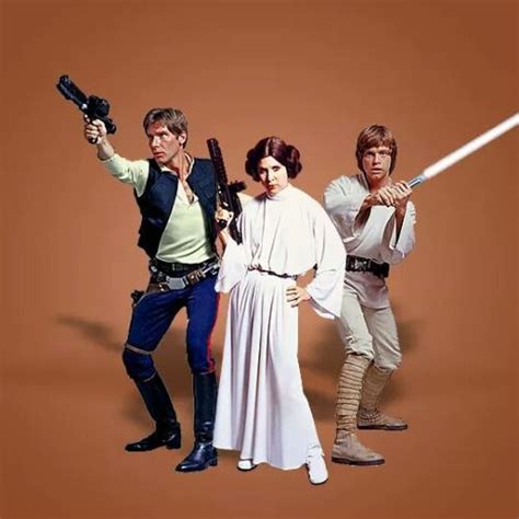 Han Solo Princess Leia And Luke Skywalker Retrostarwarsstrikesback